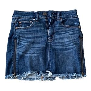 AMERICAN EAGLE next level stretch hi-rise mini skirt size 2